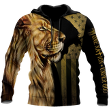God Bless American - Lion Over  Unisex Shirts