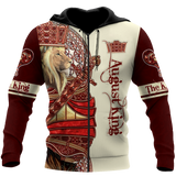 August King Lion Royal  3D All Over Printed Unisex Shirts
