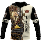 January Black King Lion  3D All Over Printed  Unisex Shirts