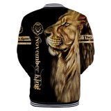 Custom Name November King 3D All Over Printed Unisex Shirts