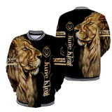 Custom Name June King Lion  3D All Over Printed Unisex Shirts
