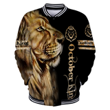 Custom Name October King 3D All Over Printed Unisex Shirts
