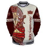 Custom Name November King Lion 3D  All Over Printed Unisex Shirts