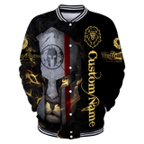 Custom Name Lion Warrior 3D All Over Printed Unisex Shirts