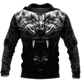 Tattoo White Tiger  3D All Over Printed Unisex Shirts