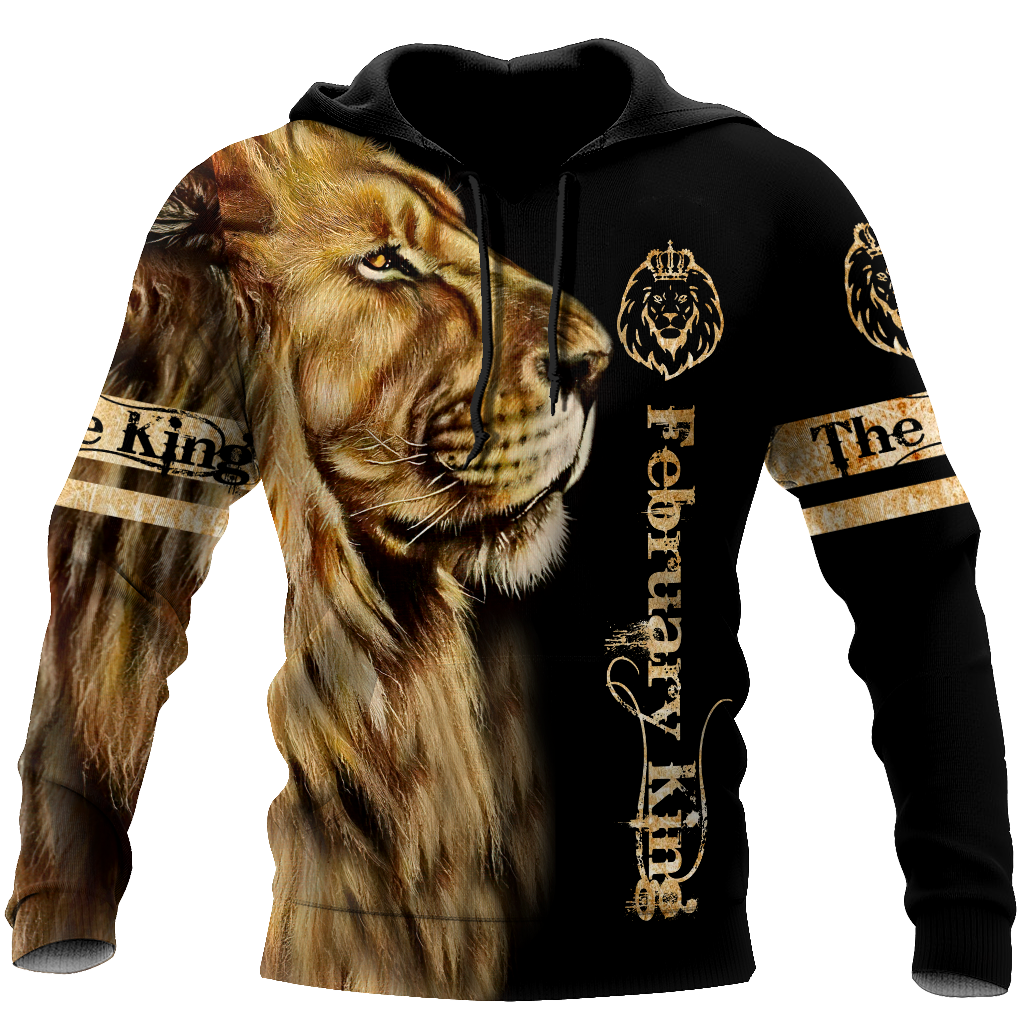 February King  3D All Over Printed  Unisex Shirts