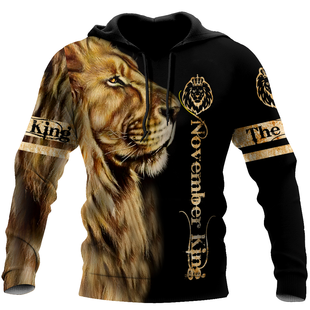 November King 3D All Over Printed Unisex Shirts