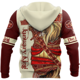 January King Lion 3D All Over Printed  Unisex Shirts