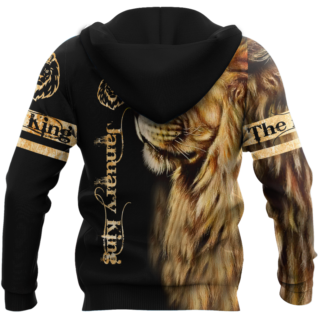 January King  3D All Over Printed  Unisex Shirts