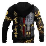 April Spartan Lion Warrior 3D All Over Printed Unisex Shirt