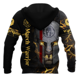 March Spartan Lion Warrior 3D All Over Printed Unisex Shirts
