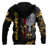 August Spartan Lion Warrior 3D All Over Printed Unisex Shirt