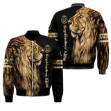 Custom Name September King Lion  3D All Over Printed Unisex Shirts