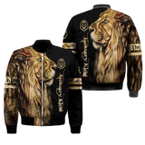 Custom Name January King Lion  3D All Over Printed  Unisex Shirt