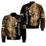 Custom Name August King Lion 3D All Over Printed Unisex Shirt