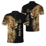 Custom Name April King Lion  3D All Over Printed  Unisex Shirts