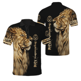 Custom Name September King Lion  3D All Over Printed Unisex Shirts