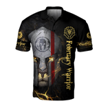 February Spartan Lion Warrior 3D All Over Printed Unisex Shirts