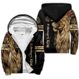 Custom Name February King Lion  3D All Over Printed  Unisex Shirt