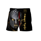 February Spartan Lion Warrior 3D All Over Printed Unisex Shirts
