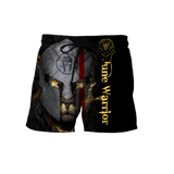 June Spartan Lion Warrior 3D All Over Printed Unisex Shirts