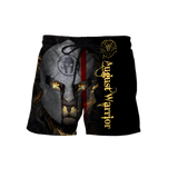 August Spartan Lion Warrior 3D All Over Printed Unisex Shirt
