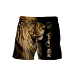 Custom Name January King Lion  3D All Over Printed  Unisex Shirt