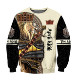 April Black King Lion  3D All Over Printed  Unisex Shirts