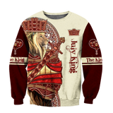 July King Lion Royal  3D All Over Printed Unisex Shirts