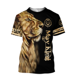 Custom Name May King Lion  3D All Over Printed Unisex Shirts