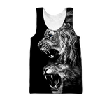Lion Tattoo  3D All Over Printed  Unisex Shirts