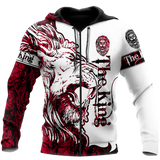 Alpha King Lion Tattoo 3D All Over Printed Unisex Shirt