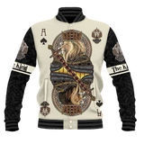 King Ace Spade Lion Poker 3D All Over Printed Unisex Shirts